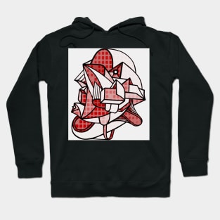 abstract cubism Hoodie